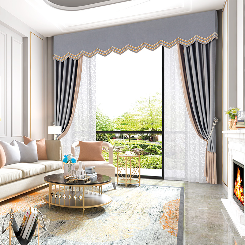 【海洋之神】软装品牌窗帘光触媒负氧离子窗帘会